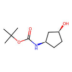 tert-Butyl ((1R,3S)-3-hydroxycyclopentyl)carbamate|CS-0021874|225641-84-9