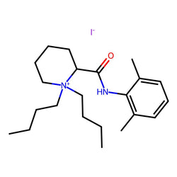 1,1-Dibutyl-2-((2,6-dimethylphenyl)carbamoyl)piperidin-1-ium iodide|C1531283|852669-91-1