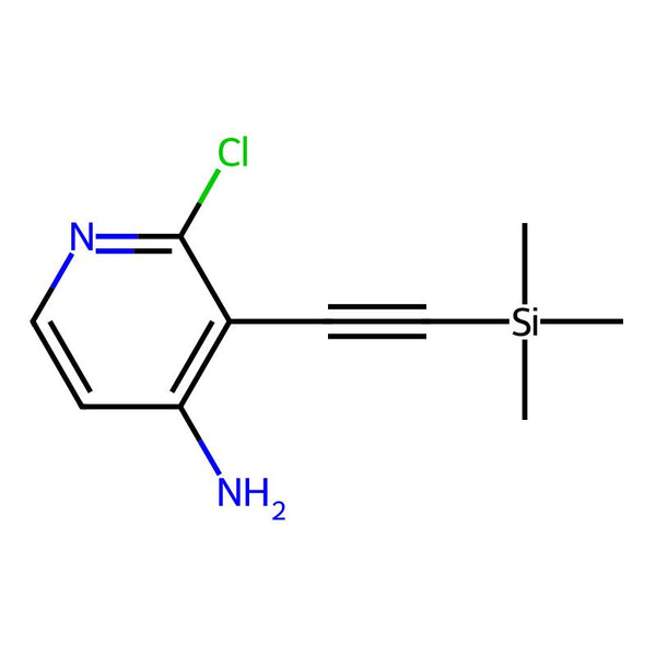 2-Chloro-3-((trimethylsilyl)ethynyl)pyridin-4-amine|CS-0310896|1138444-10-6