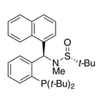 [S(R)]-N-[(R)-2-(Di-tert-butylphosphino)phenyl]-1-naphthalenylmethyl]-N,2-dimethyl-2-propanesulfinamide, 95%|15-0192