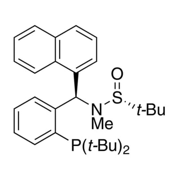 [S(R)]-N-[(R)-2-(Di-tert-butylphosphino)phenyl]-1-naphthalenylmethyl]-N,2-dimethyl-2-propanesulfinamide, 95%|15-0192