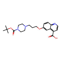 6-(3-(4-(tert-Butoxycarbonyl)piperazin-1-yl)propoxy)quinoline-4-carboxylic acid|CS-0115101|2370952-96-6