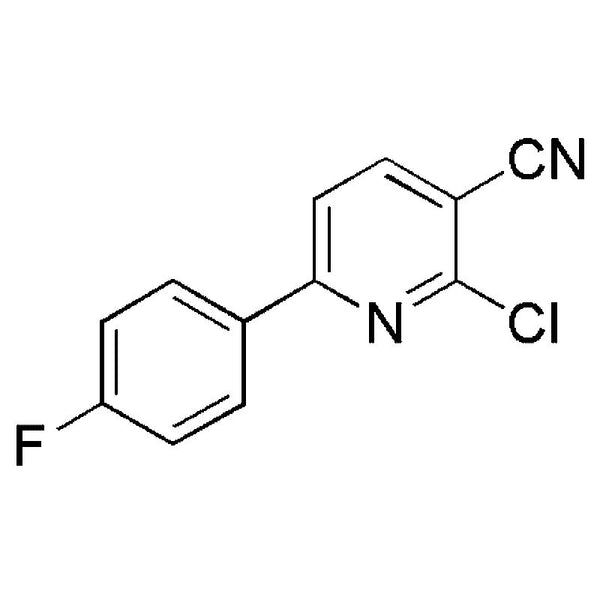 2-Chloro-3-cyano-6-(4-fluorophenyl)pyridine|25558|31776-83-7