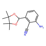 2-Amino-6-(4,4,5,5-tetramethyl-1,3,2-dioxaborolan-2-yl)benzonitrile|CS-0356687|1418130-39-8