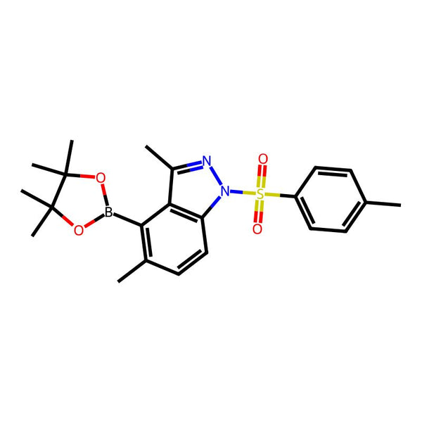 3,5-Dimethyl-1-(4-methylbenzenesulfonyl)-4-(4,4,5,5-tetramethyl-1,3,2-Dioxaborolan-2-yl)-1H-indazole|CS-0054325|1421252-90-5