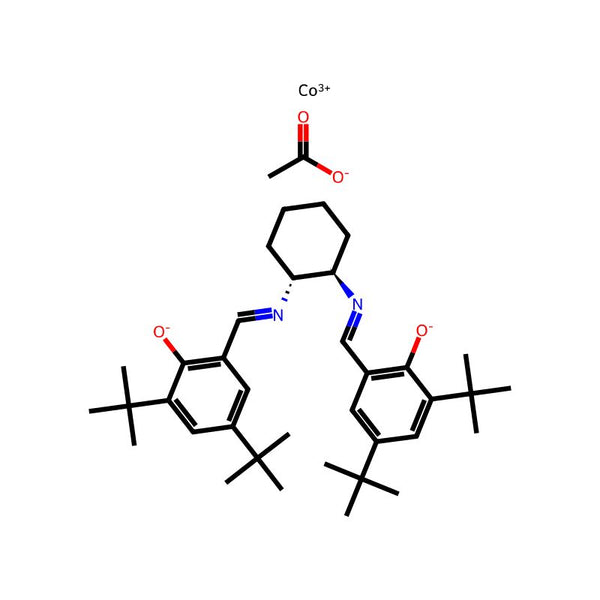 (Acetato-κO)[[2,2'-[(1R,2R)-1,2-cyclohexanediylbis[(nitrilo-κN)methylidyne]]bis[4,6-bis(1,1-dimethylethyl)phenolato-κO]](2-)]cobalt|CS-0855633|201870-82-8