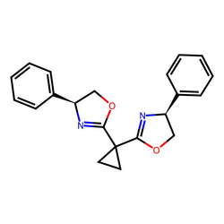 (4S,4'S)-2,2'-(Cyclopropane-1,1-diyl)bis(4-phenyl-4,5-dihydrooxazole)|CS-0064058|573968-16-8