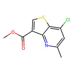 Methyl 7-chloro-5-methylthieno[3,2-b]pyridine-3-carboxylate|CS-0542130|2573798-40-8