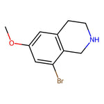 8-Bromo-6-methoxy-1,2,3,4-tetrahydroisoquinoline|CS-0132543|1220694-87-0