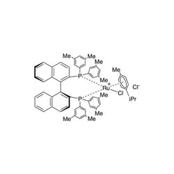 Chloro{(S)-(-)-2,2'-bis[di(3,5-xylyl)phosphino]-1,1'-binaphthyl}(p-cymene)ruthenium(II) chloride [RuCl(p-cymene)((S)-xylbinap)]Cl|44-0093|944451-25-6