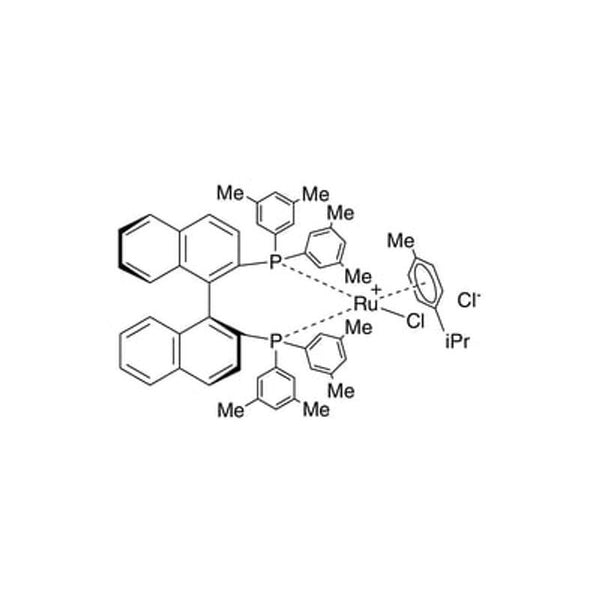 Chloro{(S)-(-)-2,2'-bis[di(3,5-xylyl)phosphino]-1,1'-binaphthyl}(p-cymene)ruthenium(II) chloride [RuCl(p-cymene)((S)-xylbinap)]Cl|44-0093|944451-25-6
