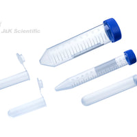 Centrifuge tubes, 5 mL, attached cap, with scale, 300 tubes/pack|920396