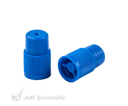 Test tube caps, 12mm O.D., blue, suit for 12 x 75 mm tubes|951400