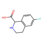 6-Fluoro-1,2,3,4-tetrahydroisoquinoline-1-carboxylic acid|CS-0005319|1260641-86-8