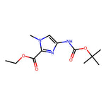 Ethyl 4-((tert-butoxycarbonyl)amino)-1-methyl-1H-imidazole-2-carboxylate|CS-0037647|128293-63-0