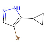 4-Bromo-5-cyclopropyl-1H-pyrazole|CS-0155390|957345-28-7