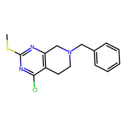7-Benzyl-4-chloro-2-(methylthio)-5,6,7,8-tetrahydropyrido[3,4-d]pyrimidine|CS-0148323|859826-11-2