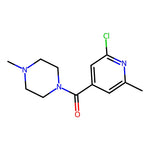 1-(2-Chloro-6-methylpyridine-4-carbonyl)-4-methylpiperazine, 95%|07-0263|1914908-02-3