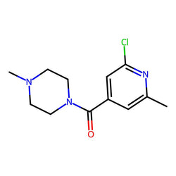 1-(2-Chloro-6-methylpyridine-4-carbonyl)-4-methylpiperazine, 95%|07-0263|1914908-02-3
