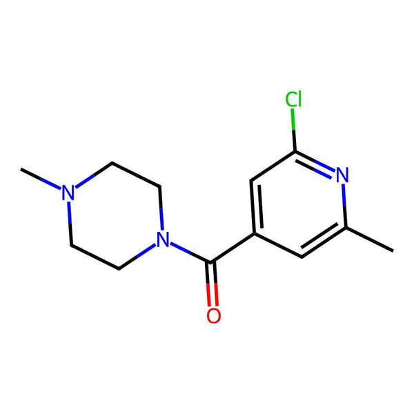 1-(2-Chloro-6-methylpyridine-4-carbonyl)-4-methylpiperazine, 95%|07-0263|1914908-02-3