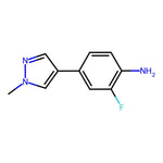 2-Fluoro-4-(1-methyl-1h-pyrazol-4-yl)aniline|CS-0283968|1178283-95-8