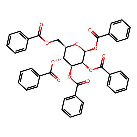 1,2,3,4,6-Penta-O-benzoyl-β-D-mannopyranose, 98%|904993|13526-09-5