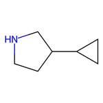 3-Cyclopropylpyrrolidine|CS-0128662|1250004-31-9