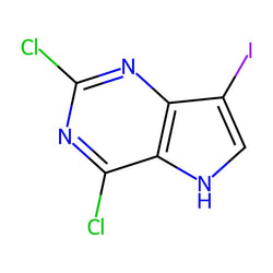 2,4-Dichloro-7-iodo-5H-pyrrolo[3,2-d]pyrimidine|CS-0054642|928840-99-7