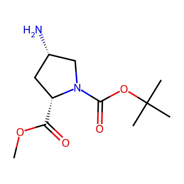 (2S,4S)-1-tert-butyl 2-methyl 4-aminopyrrolidine-1,2-dicarboxylate|CS-W002842|121148-01-4