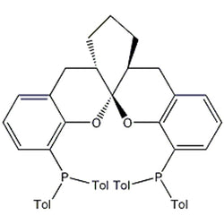 (-)-1,13-Bis[di(4-methylphenyl)phosphino]-(5aS,8aS,14aS)-5a,6,7,8,8a,9-hexahydro-5H-[1]benzopyrano[3,2-d]xanthene, 97%  (S,S,S)-(-)-Tol-SKP|15-4331|1548897-80-8