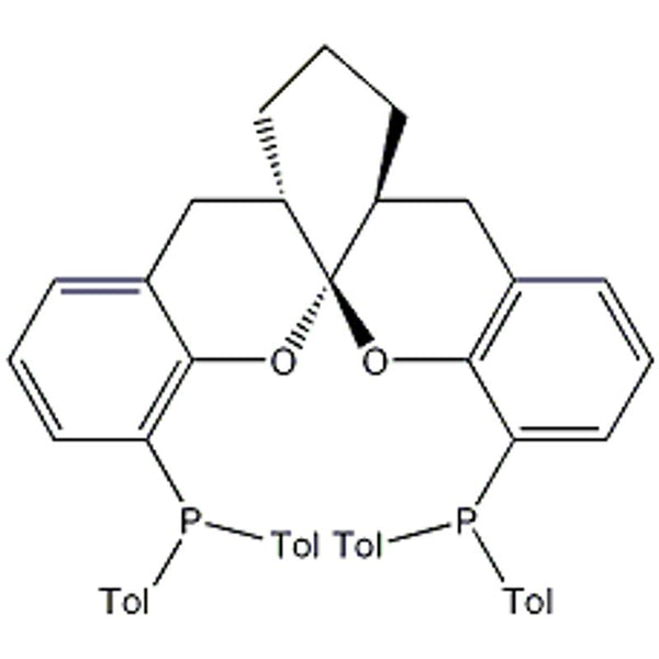 (-)-1,13-Bis[di(4-methylphenyl)phosphino]-(5aS,8aS,14aS)-5a,6,7,8,8a,9-hexahydro-5H-[1]benzopyrano[3,2-d]xanthene, 97%  (S,S,S)-(-)-Tol-SKP|15-4331|1548897-80-8