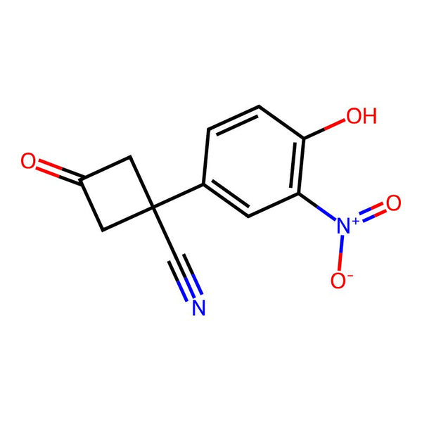1-(4-Hydroxy-3-nitrophenyl)-3-oxocyclobutanecarbonitrile|CS-0614973|2228245-13-2