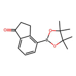 4-(4,4,5,5-Tetramethyl-1,3,2-dioxaborolan-2-yl)-2,3-dihydro-1H-inden-1-one|CS-0102123|1221239-08-2
