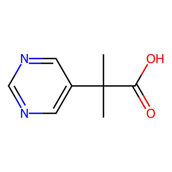 2-Methyl-2-(pyrimidin-5-yl)propanoic acid|CS-0216257|1248288-05-2