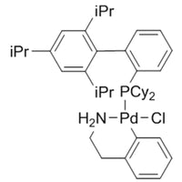 Chloro(2-dicyclohexylphosphino-2',4',6'-tri-i-propyl-1,1'-biphenyl)[2-(2-aminoethyl)phenyl] palladium(II) methyl-t-butylether adduct, min. 98% [XPhos Palladacycle Gen. 1]|46-0268|1334385-47-5