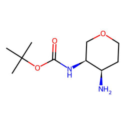tert-Butyl (3R,4R)-4-aminotetrahydro-2H-pyran-3-ylcarbamate|CS-0034238|1240390-36-6