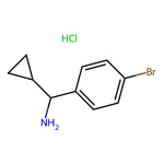 (4-Bromophenyl)(cyclopropyl)methanamine hydrochloride|CS-0619690|2055840-36-1