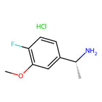 (R)-1-(4-Fluoro-3-methoxyphenyl)ethanamine hydrochloride|CS-0196630|1256944-96-3