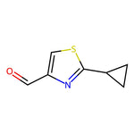 2-Cyclopropylthiazole-4-carbaldehyde|CS-0376385|1178283-83-4