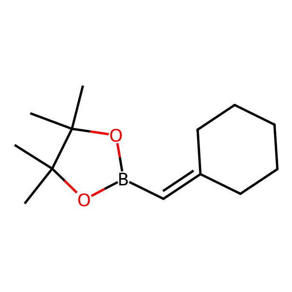 2-(Cyclohexylidenemethyl)-4,4,5,5-tetramethyl-1,3,2-dioxaborolane|CS-0494029|74213-49-3