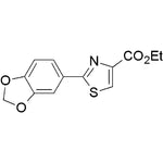 2-Benzo[1,3]dioxol-5-yl-thiazole-4-carboxylic acid ethyl ester|18689|248249-53-8