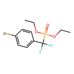 Diethyl ((4-bromophenyl)difluoromethyl)phosphonate|CS-0531526|177284-56-9