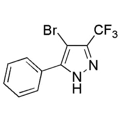 4-Bromo-3-(trifluoromethyl)-5-phenyl-1H-pyrazole|28100|230295-07-5