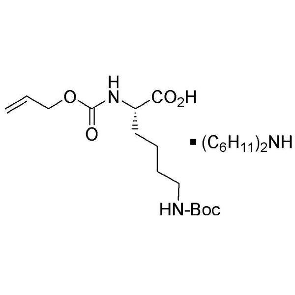 Na-Allyloxycarbonyl-Ne-Boc-L-lysine dicyclohexyl ammonium salt|11587|110637-53-1