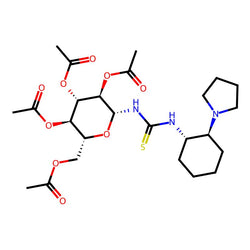 N-[(1S,2S)-2-(1-Pyrrolidinyl)cyclohexyl]-N'-(2,3,4,6-tetra-O-acetyl-β-D-glucopyranosyl)thiourea, 95%|07-6367|1471290-67-1