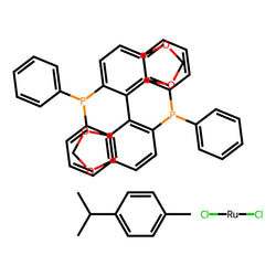 Chloro[(R)-(+)-5,5'-bis(diphenylphosphino)-4,4'-bi-1,3-benzodioxole](p-cymene)ruthenium(II) chloride|CS-W021025|944451-28-9
