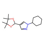 1-Cyclohexyl-4-(4,4,5,5-tetramethyl-1,3,2-dioxaborolan-2-yl)-1H-pyrazole|CS-W021320|1175275-00-9