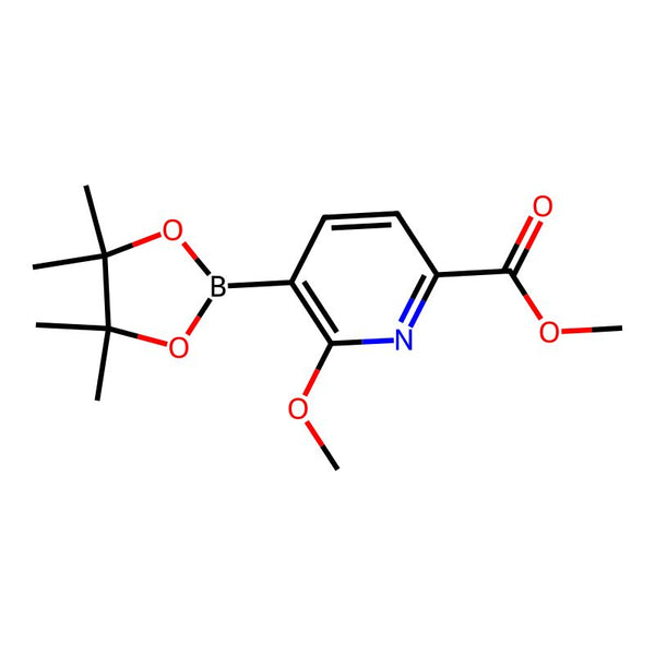 Methyl 6-methoxy-5-(4,4,5,5-tetramethyl-1,3,2-dioxaborolan-2-yl)picolinate|CS-0054481|1402004-07-2