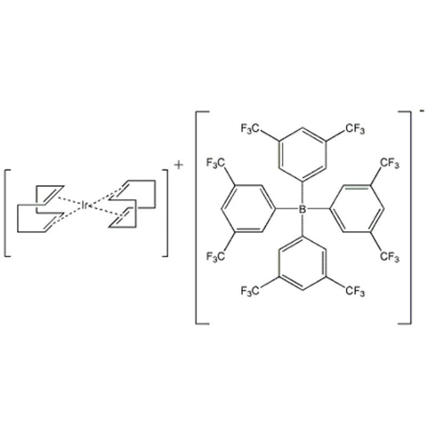 Bis(1,5-cyclooctadiene)iridium(I) tetrakis[3,5-bis(trifluoromethyl)phenyl]borate, 98%|77-0225|666826-16-0