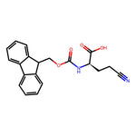 (R)-2-((((9H-Fluoren-9-yl)methoxy)carbonyl)amino)-4-cyanobutanoic acid|CS-0514536|1262802-58-3